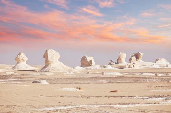 Circuit privé de 4 jours dans le désert blanc et les oasis du Fayoum et d'Al-Bahariya