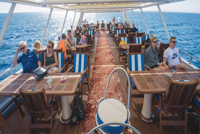Intérieur du yacht