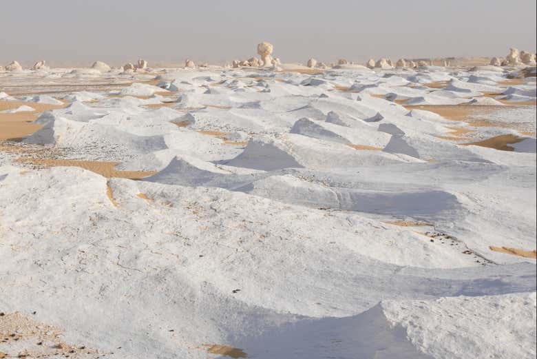 Paysages du Désert Blanc d'Égypte