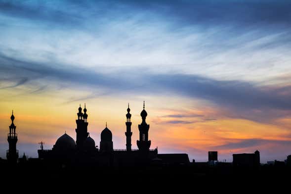 Visite de nuit du parc Al-Azhar avec dîner