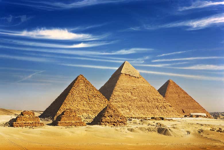 Pyramides de Khéops, de Chéphren et de Mycerinus