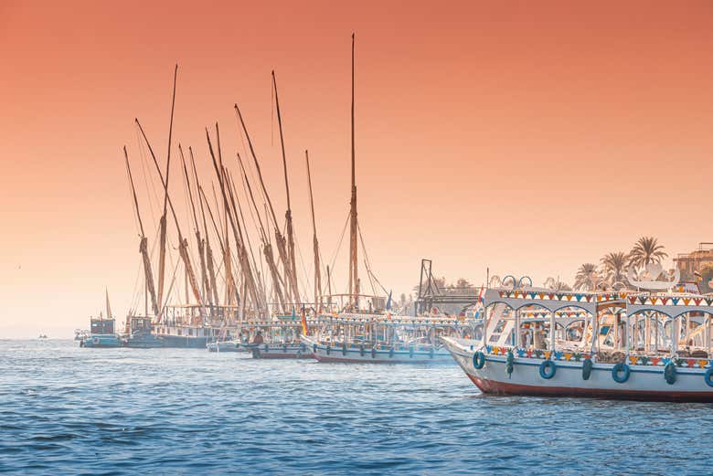 Excursion en felouque vers l'île aux bananes