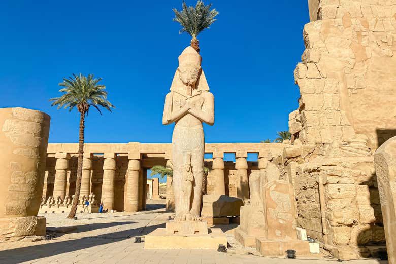 Vestiges du temple de Karnak