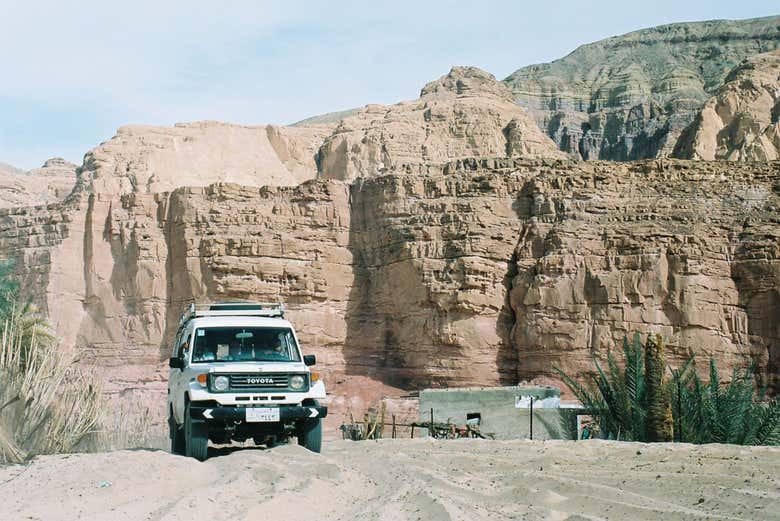 Balade en 4x4 dans le Canyon blanc